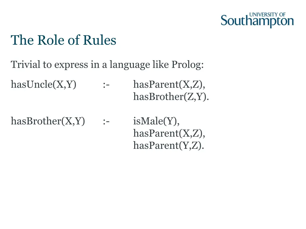 the role of rules 2