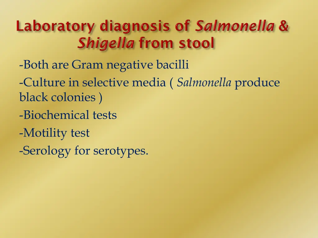 both are gram negative bacilli culture