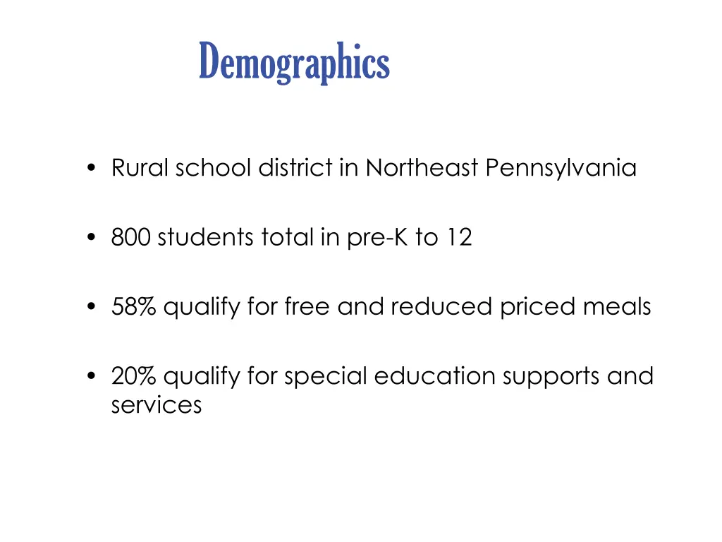 demographics