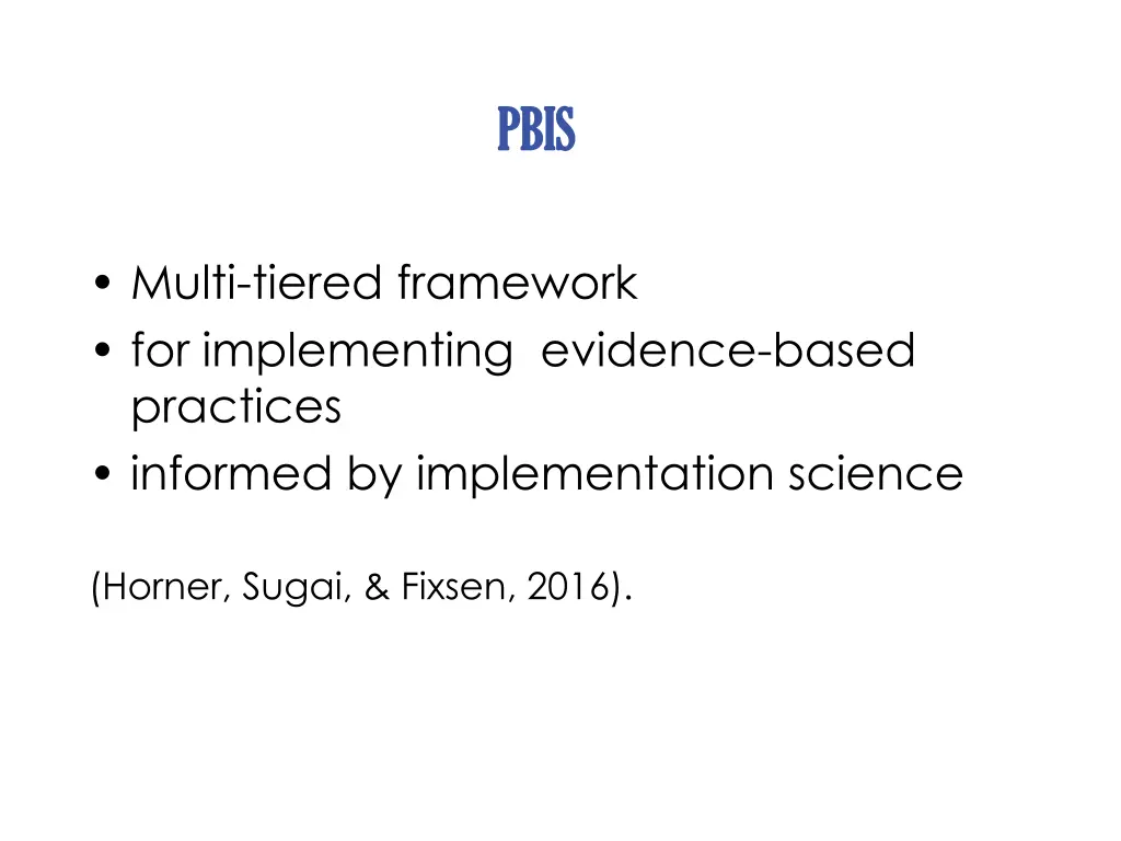pbis pbis