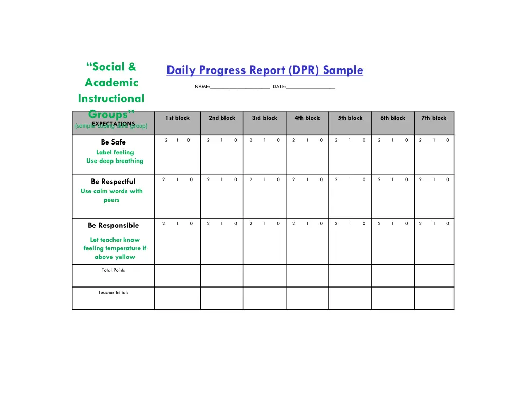 social academic instructional groups