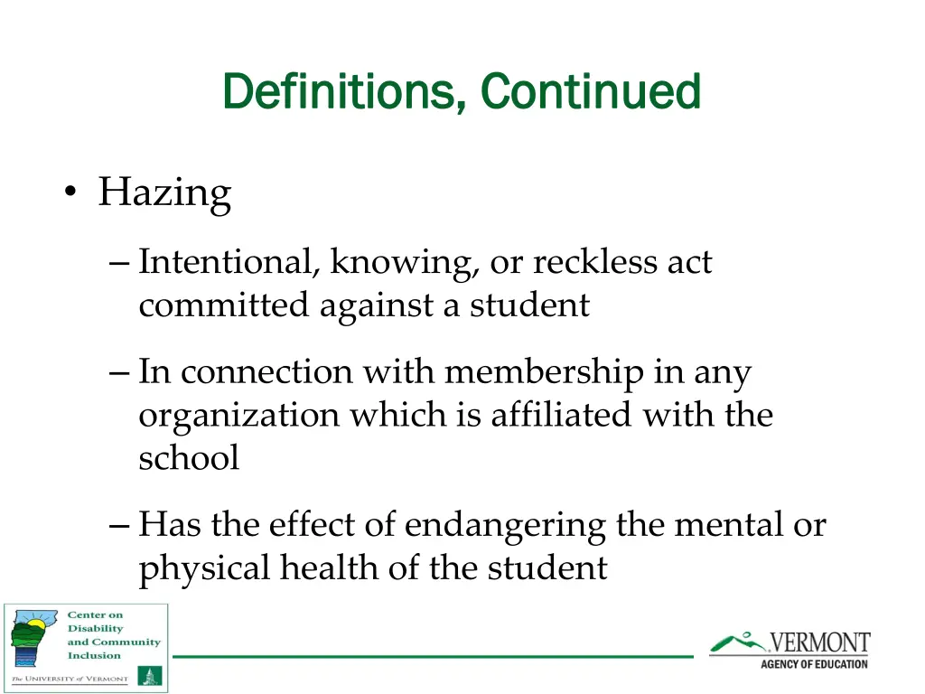 definitions continued definitions continued 1