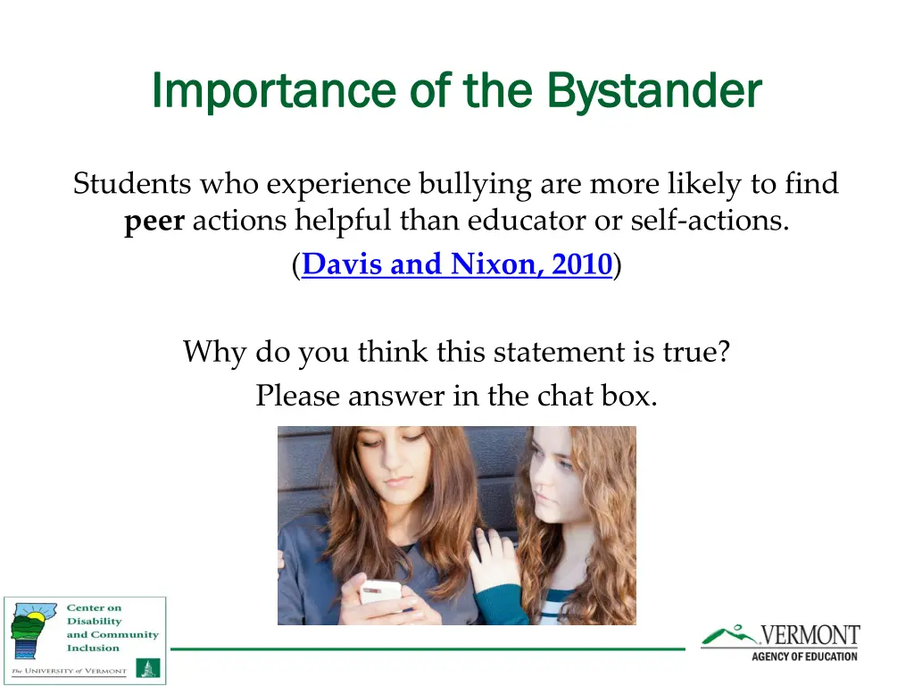 importance of the bystander importance 2