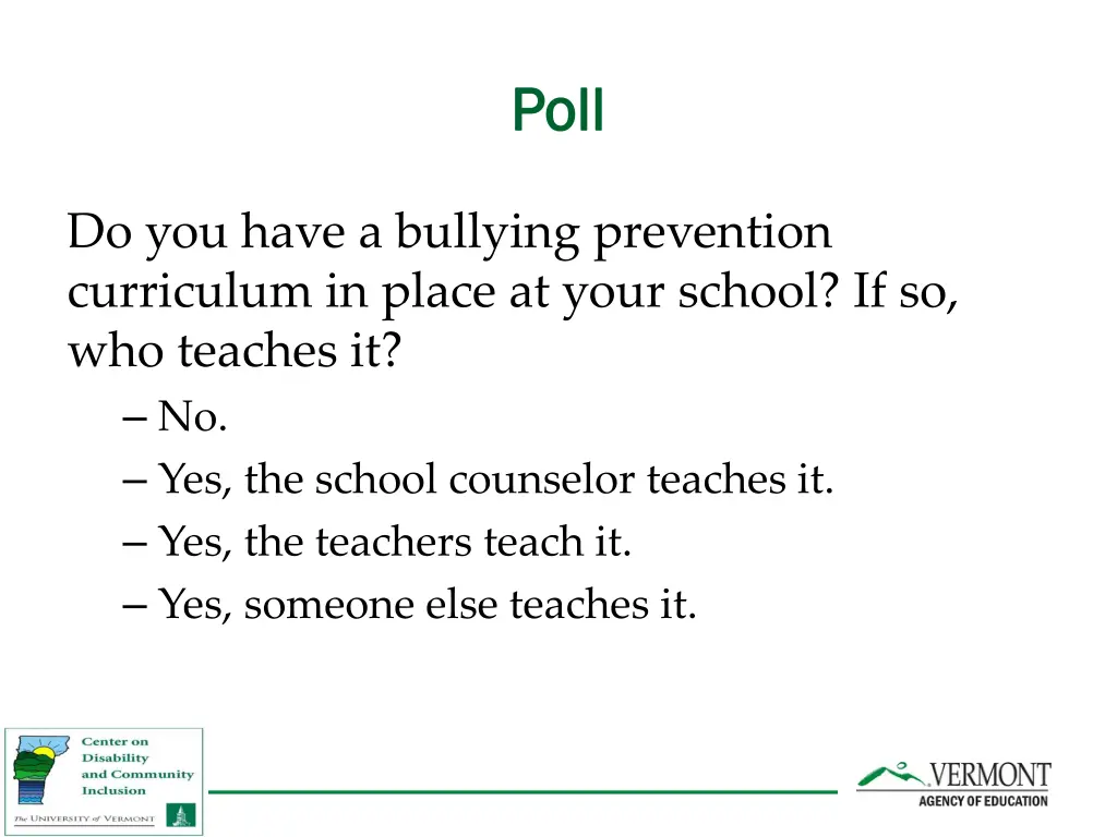 poll poll