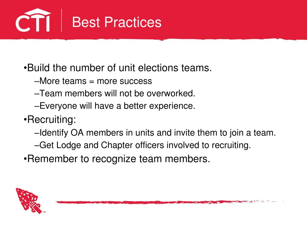 best practices