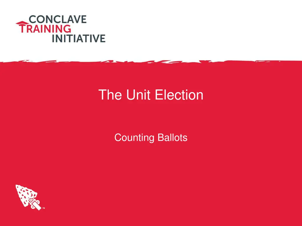 the unit election 2