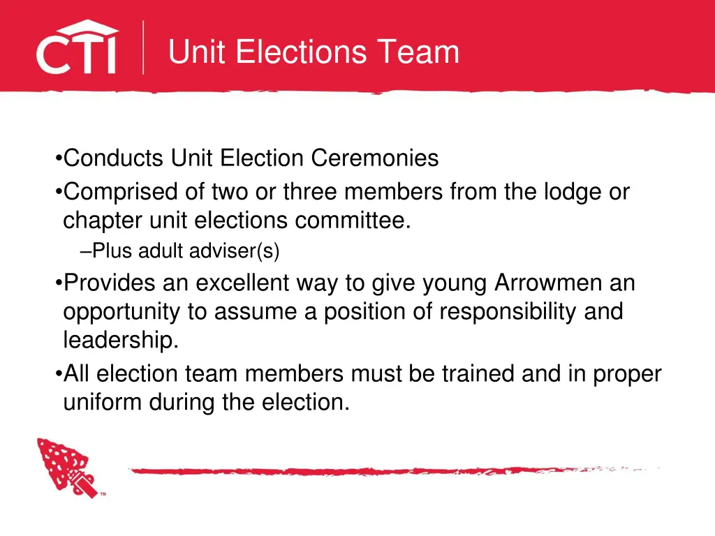 unit elections team 1