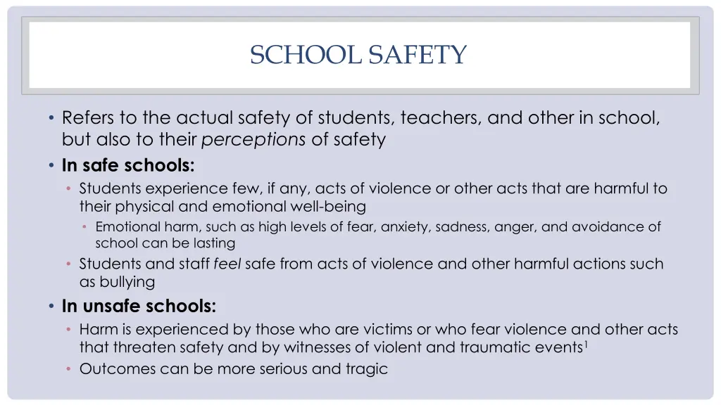 school safety 1
