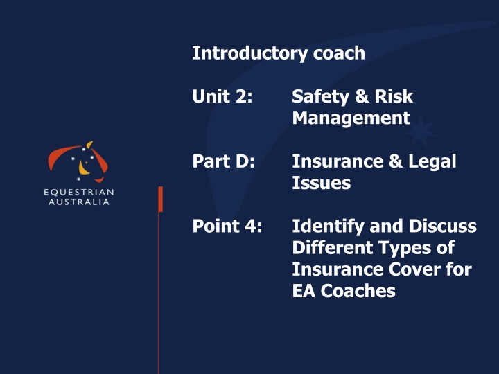 introductory coach