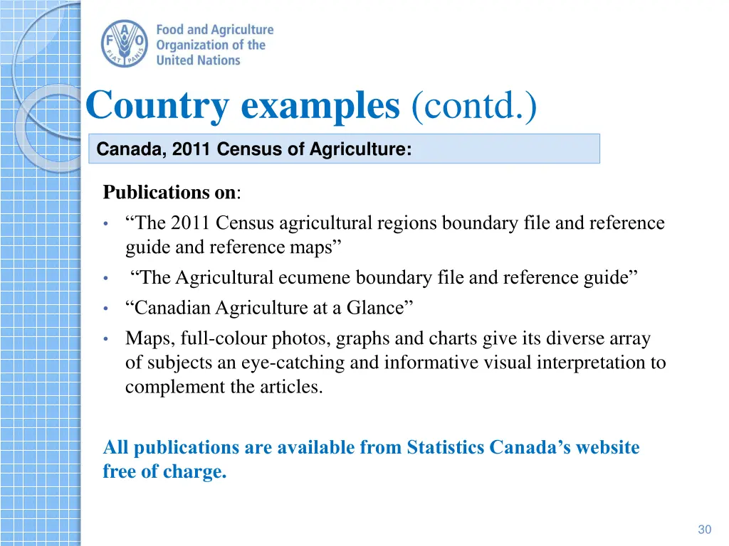 country examples contd 1