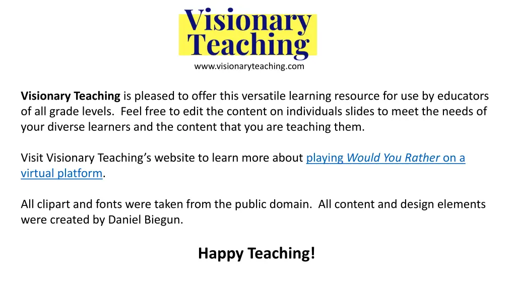 www visionaryteaching com 1