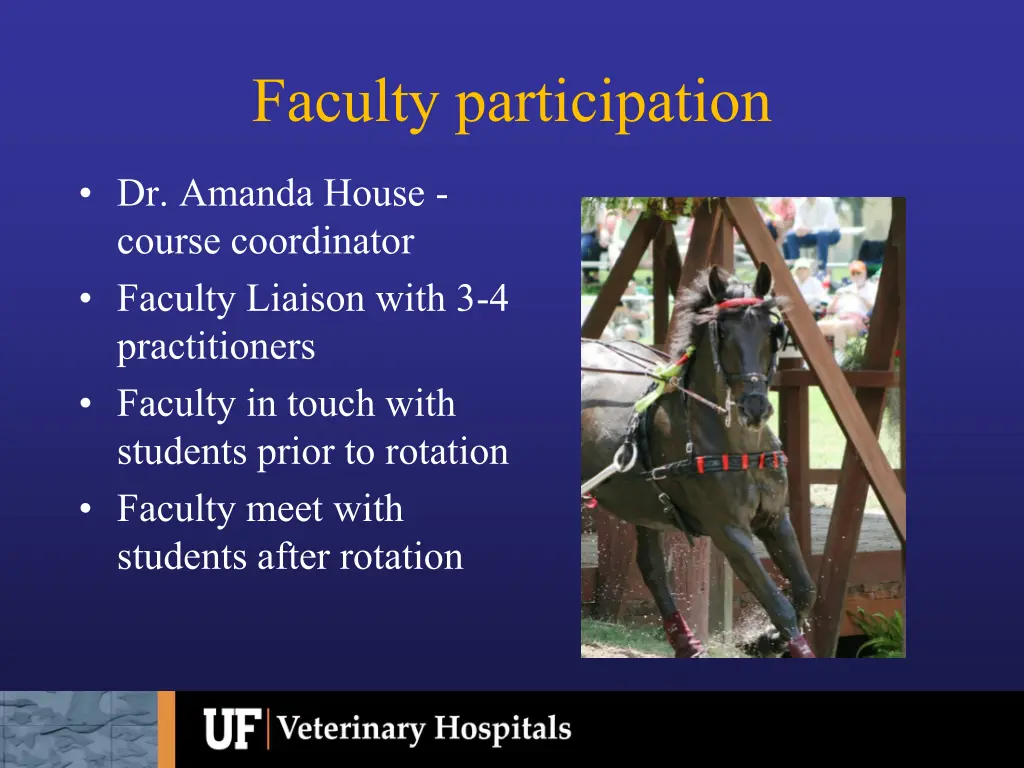 faculty participation
