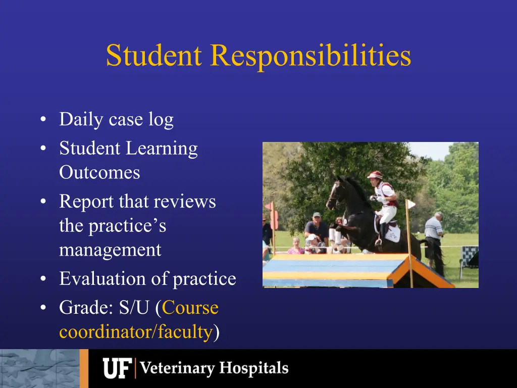 student responsibilities