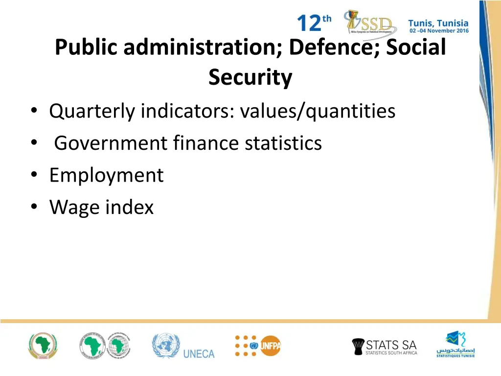 public administration defence social security