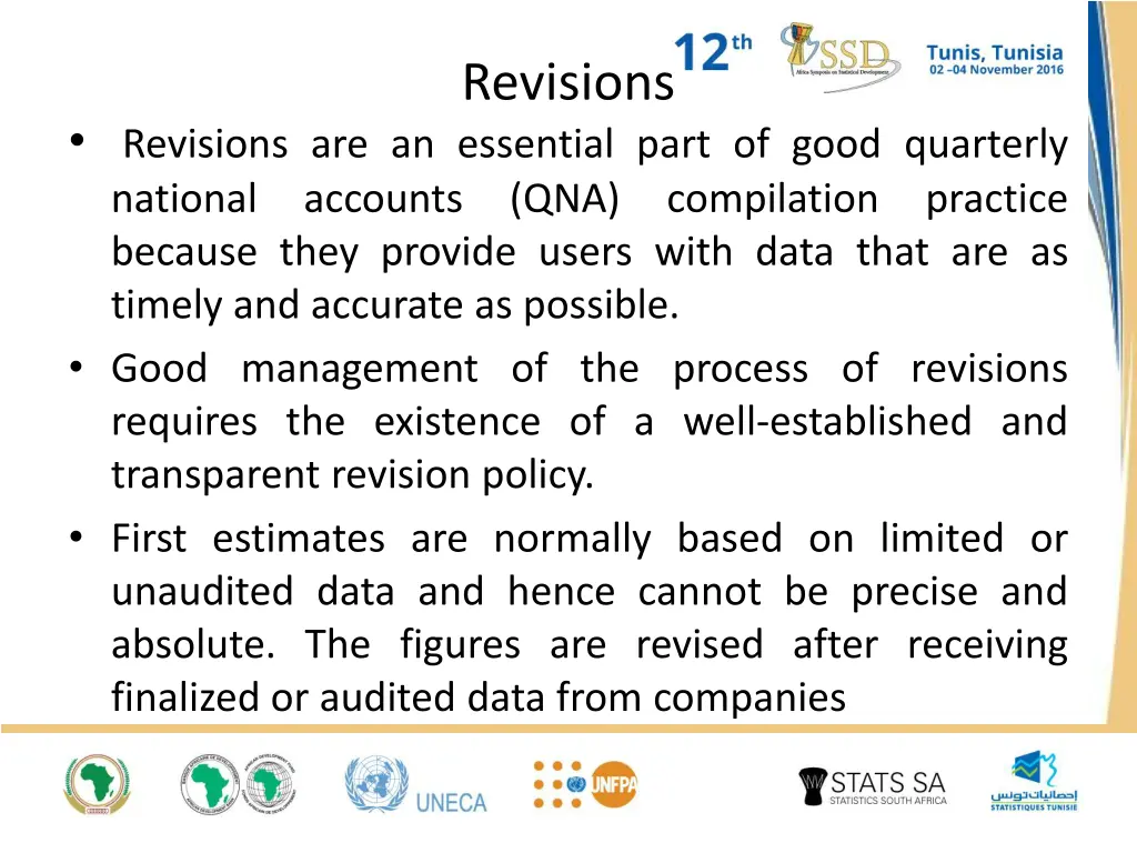 revisions