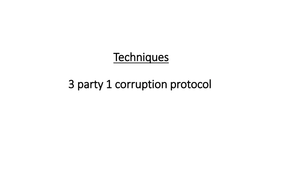 techniques techniques 1