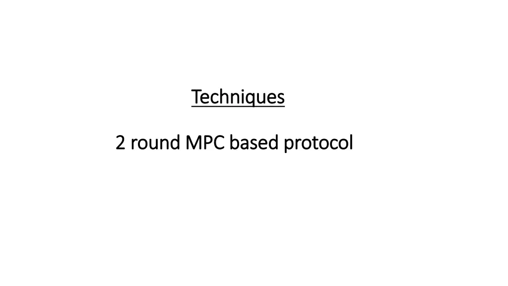 techniques techniques