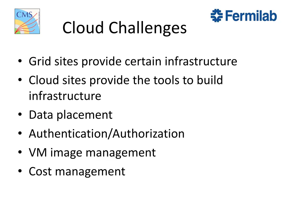 cloud challenges