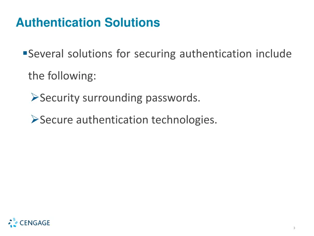 authentication solutions