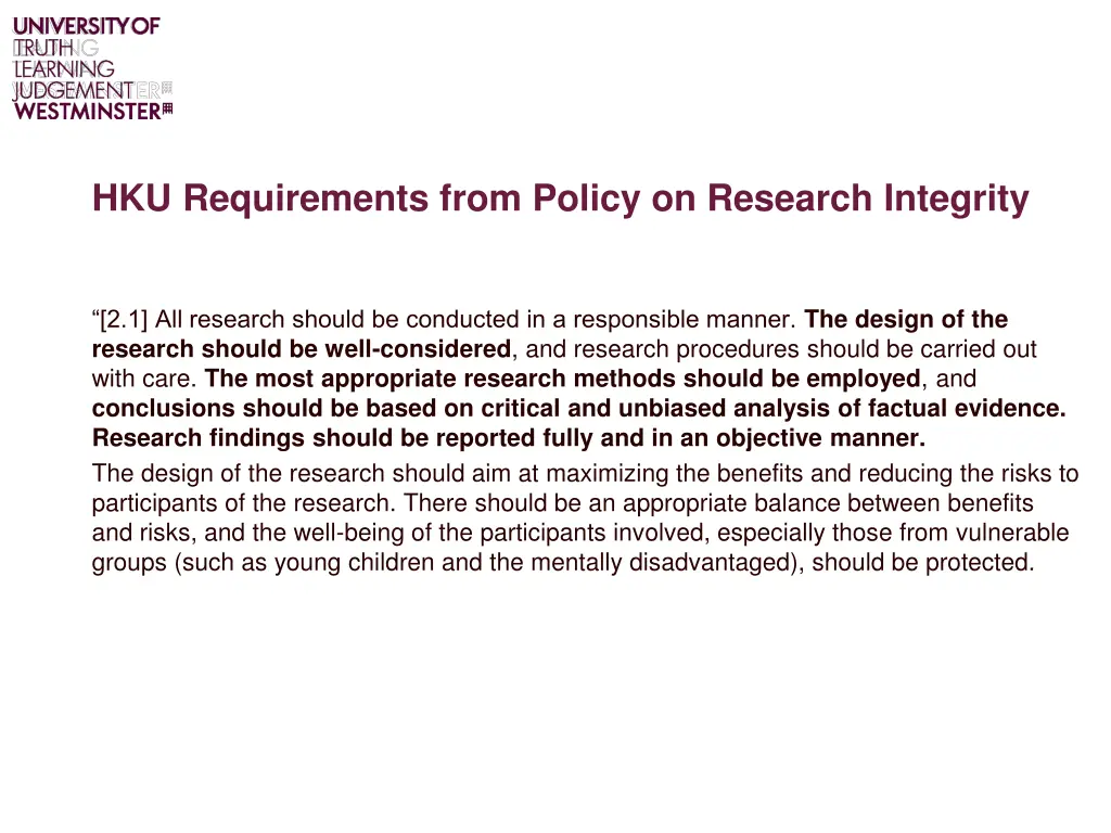 hku requirements from policy on research integrity 1
