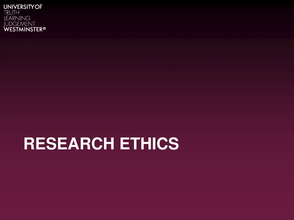 research ethics