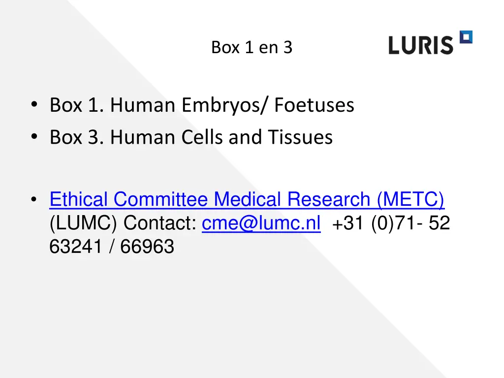 box 1 en 3