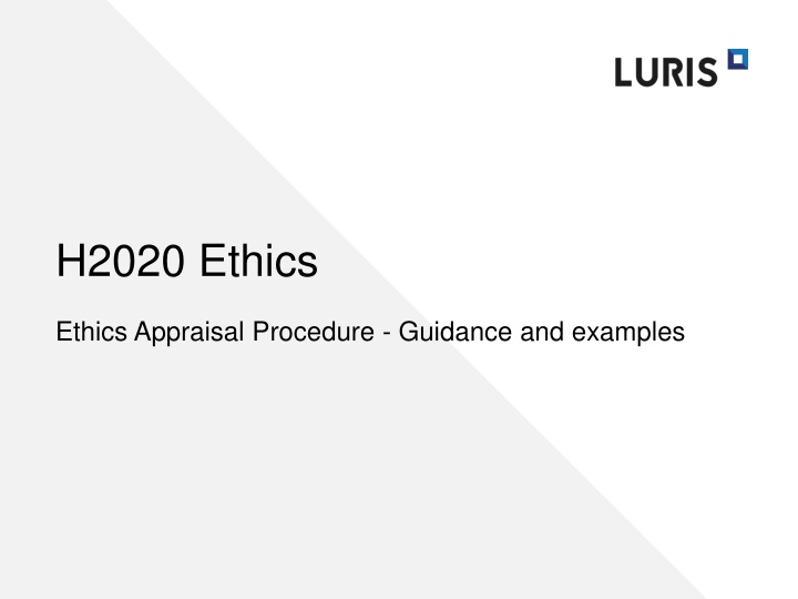 h2020 ethics