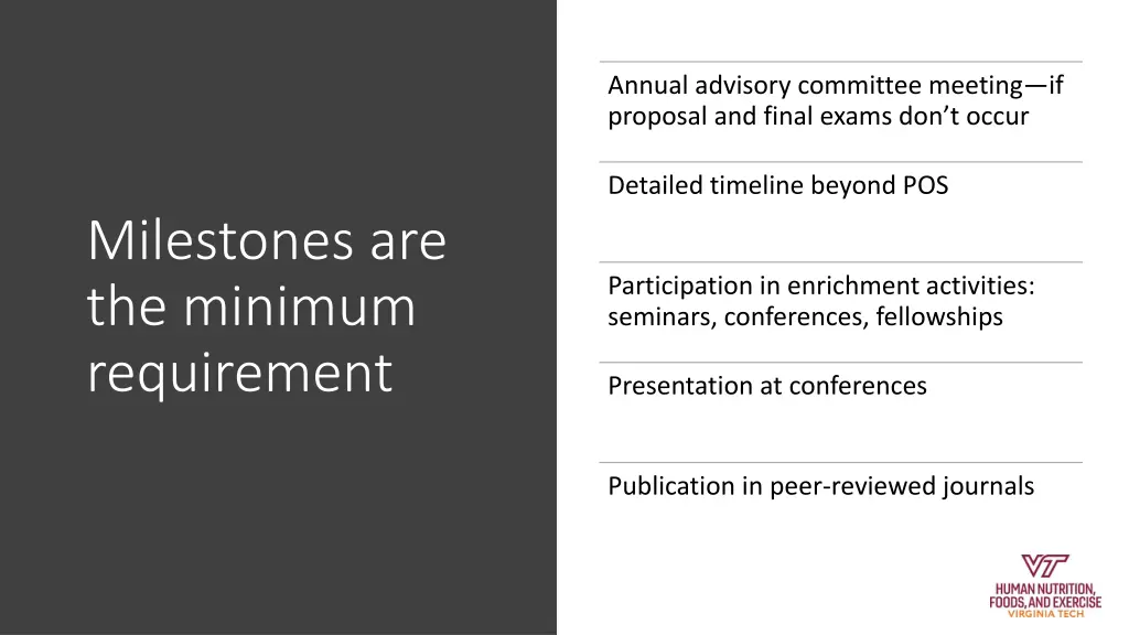 annual advisory committee meeting if proposal