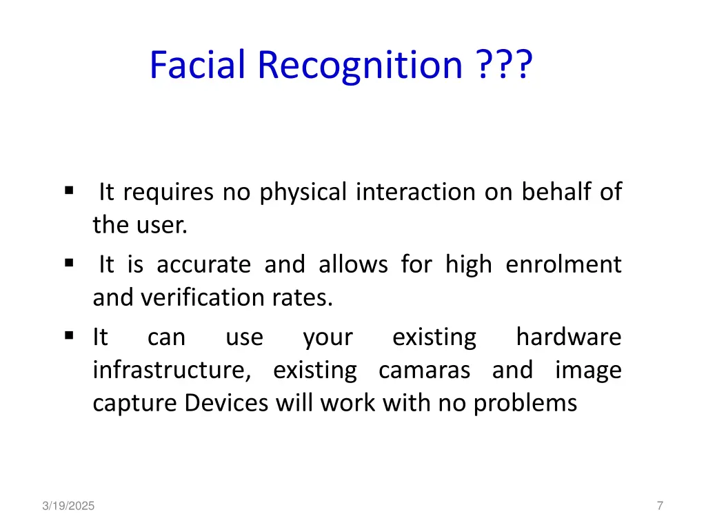facial recognition 1