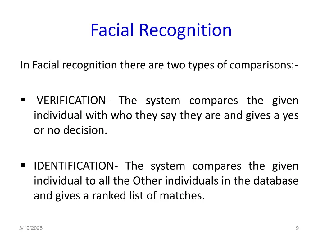 facial recognition 2