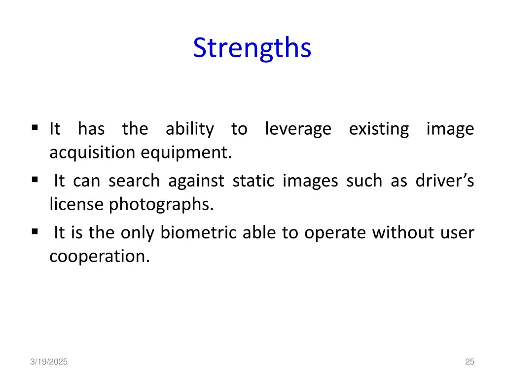 strengths