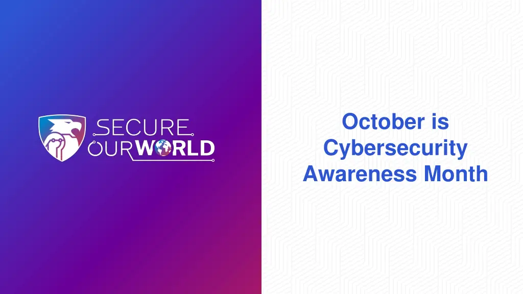october is cybersecurity awareness month