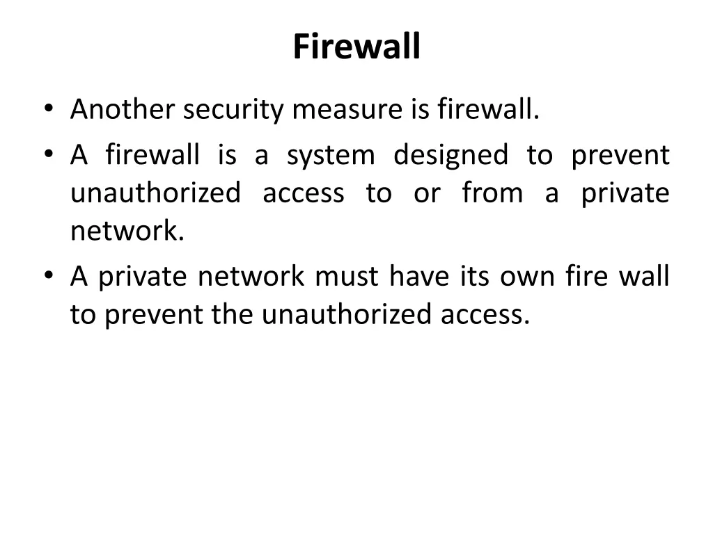 firewall
