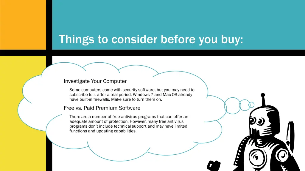 things to consider before you buy
