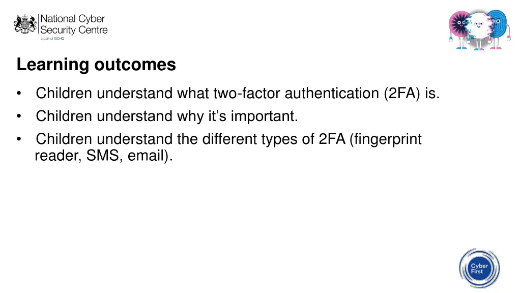 learning outcomes