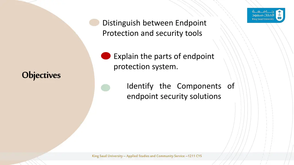 distinguish between endpoint protection