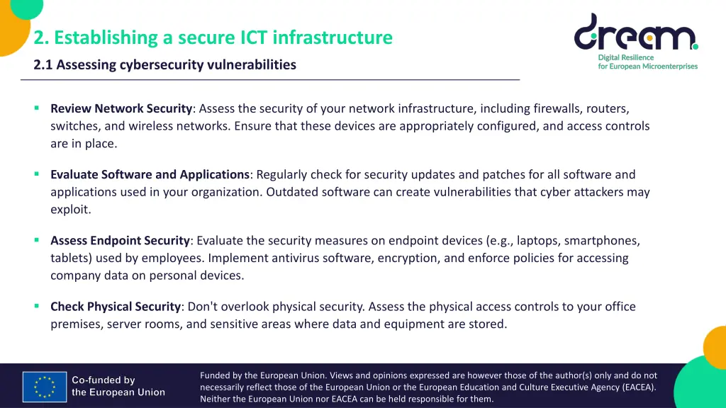 2 establishing a secure ict infrastructure 1