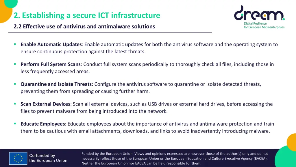 2 establishing a secure ict infrastructure 7