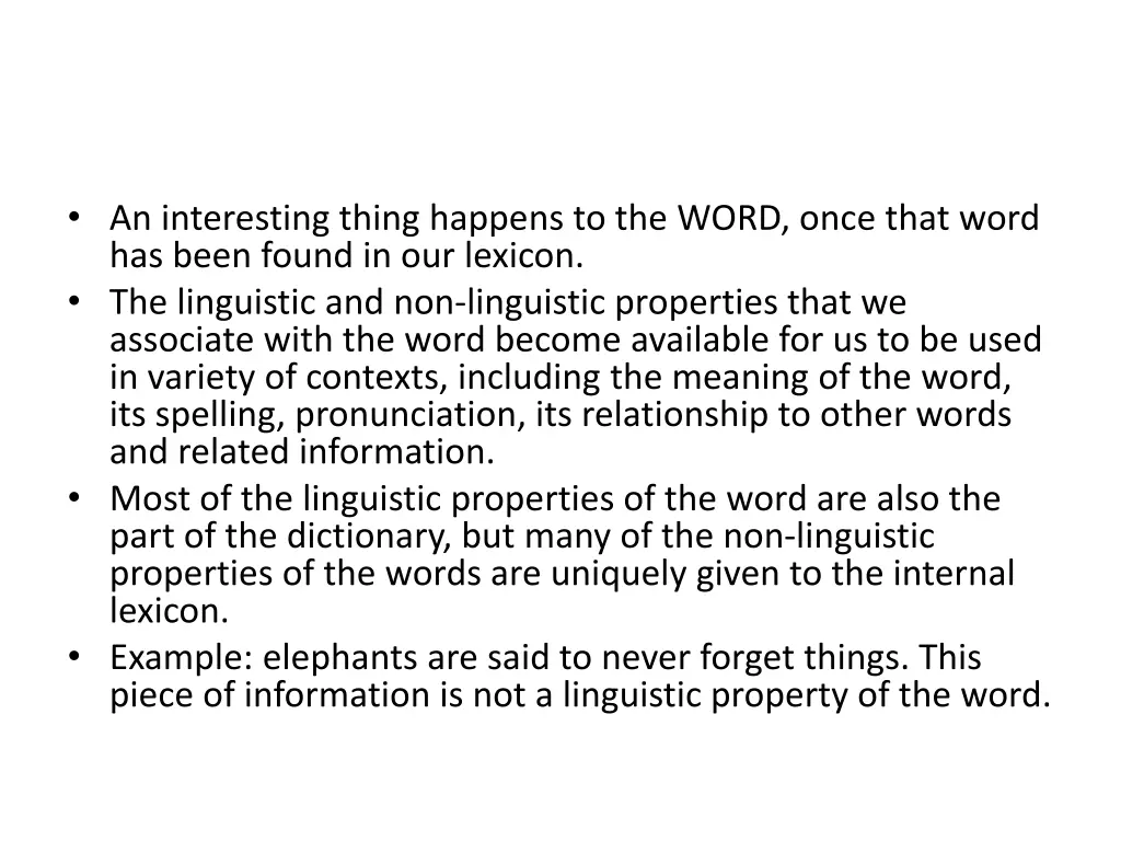 an interesting thing happens to the word once