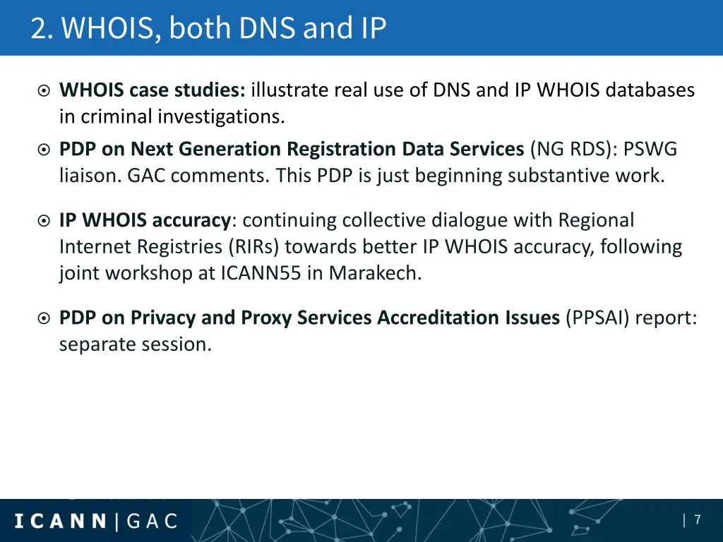 2 whois both dns and ip