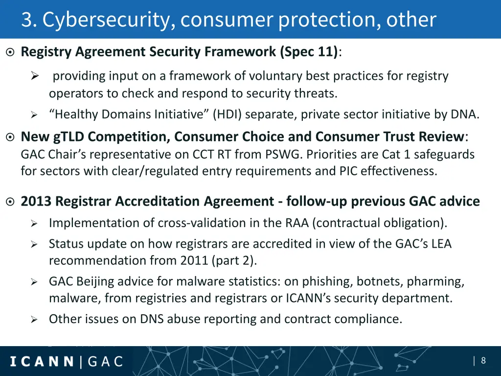 3 cybersecurity consumer protection other
