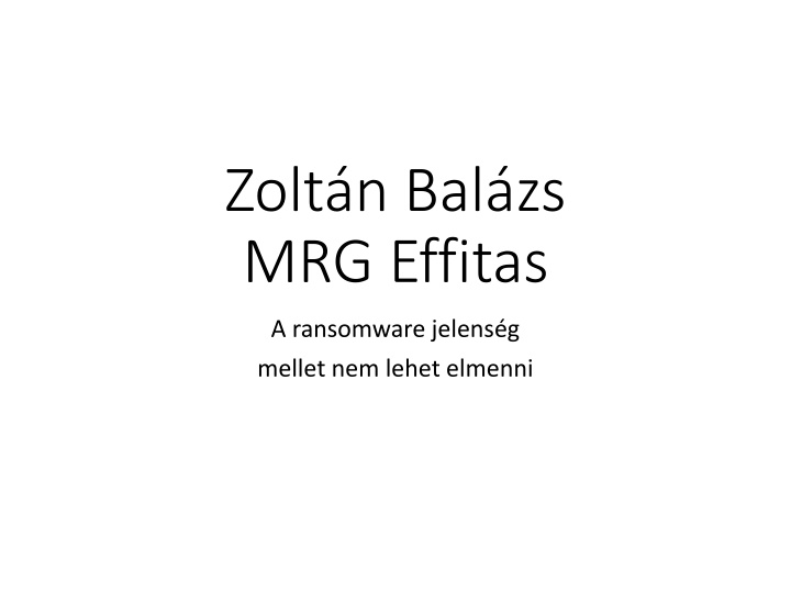 zolt n bal zs mrg effitas