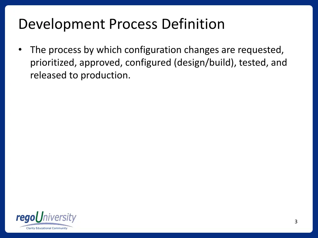 development process definition