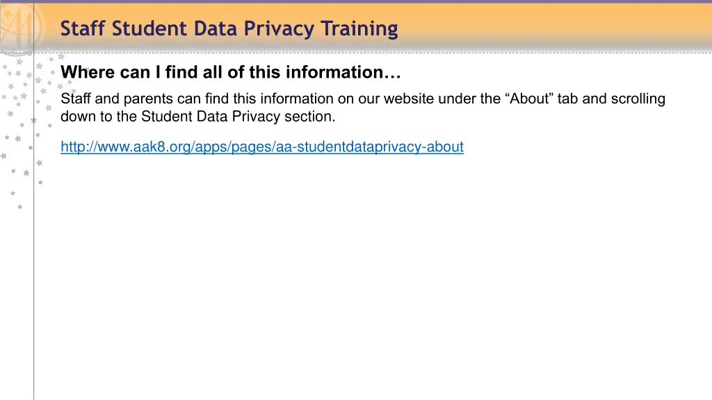 staff student data privacy training 8