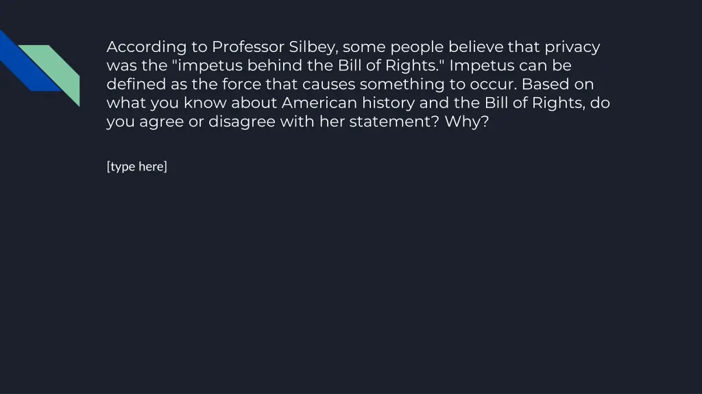 according to professor silbey some people believe