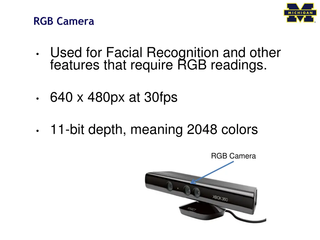 used for facial recognition and other features