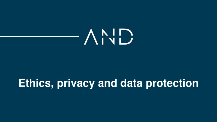 ethics privacy and data protection