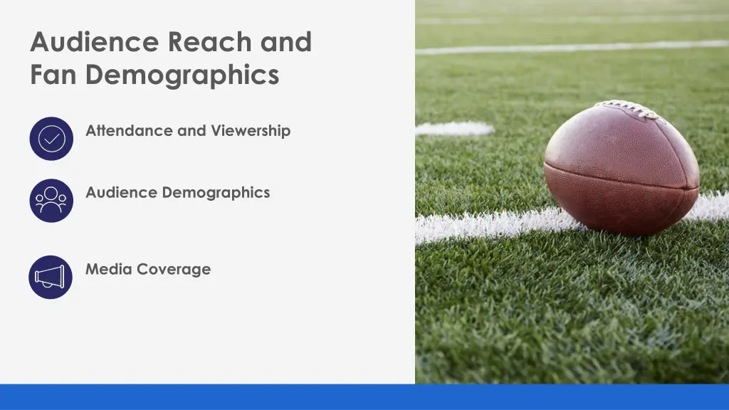 audience reach and fan demographics