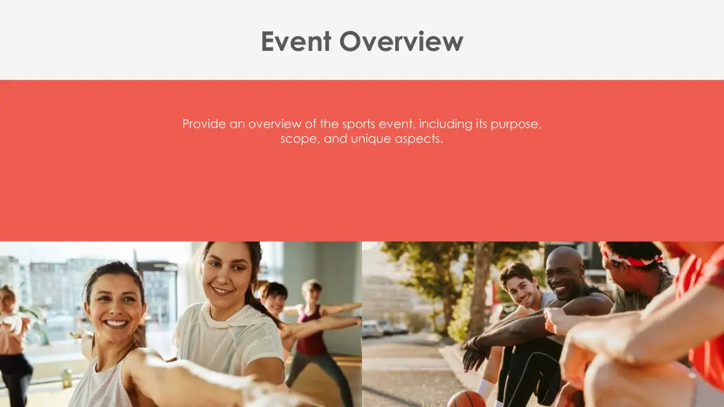event overview
